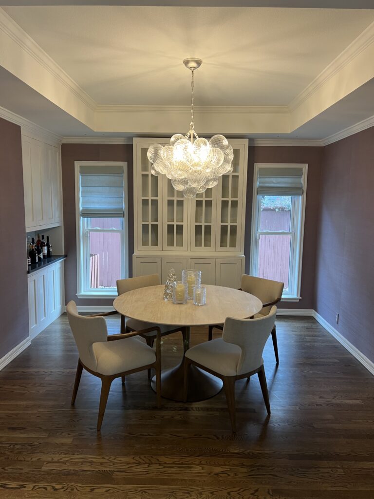 dining room renovation